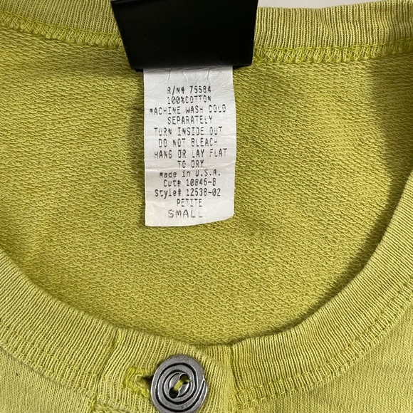 80s 90s Oversized Paris Cardigan - Picture 6 of 8